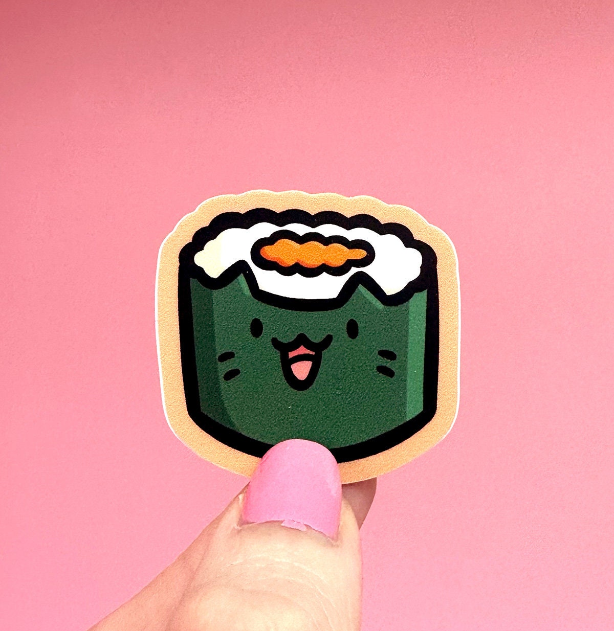 Sushi Cat Mini Sticker