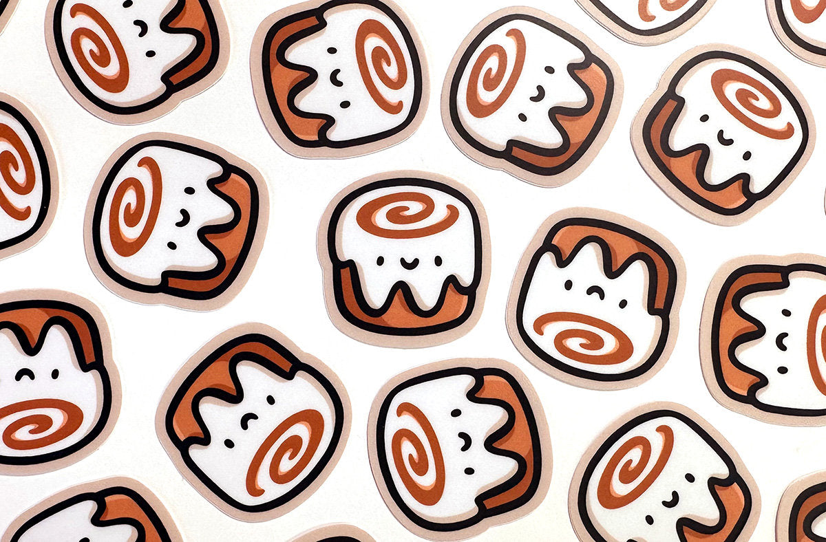 Cinnamon Roll Mini Sticker