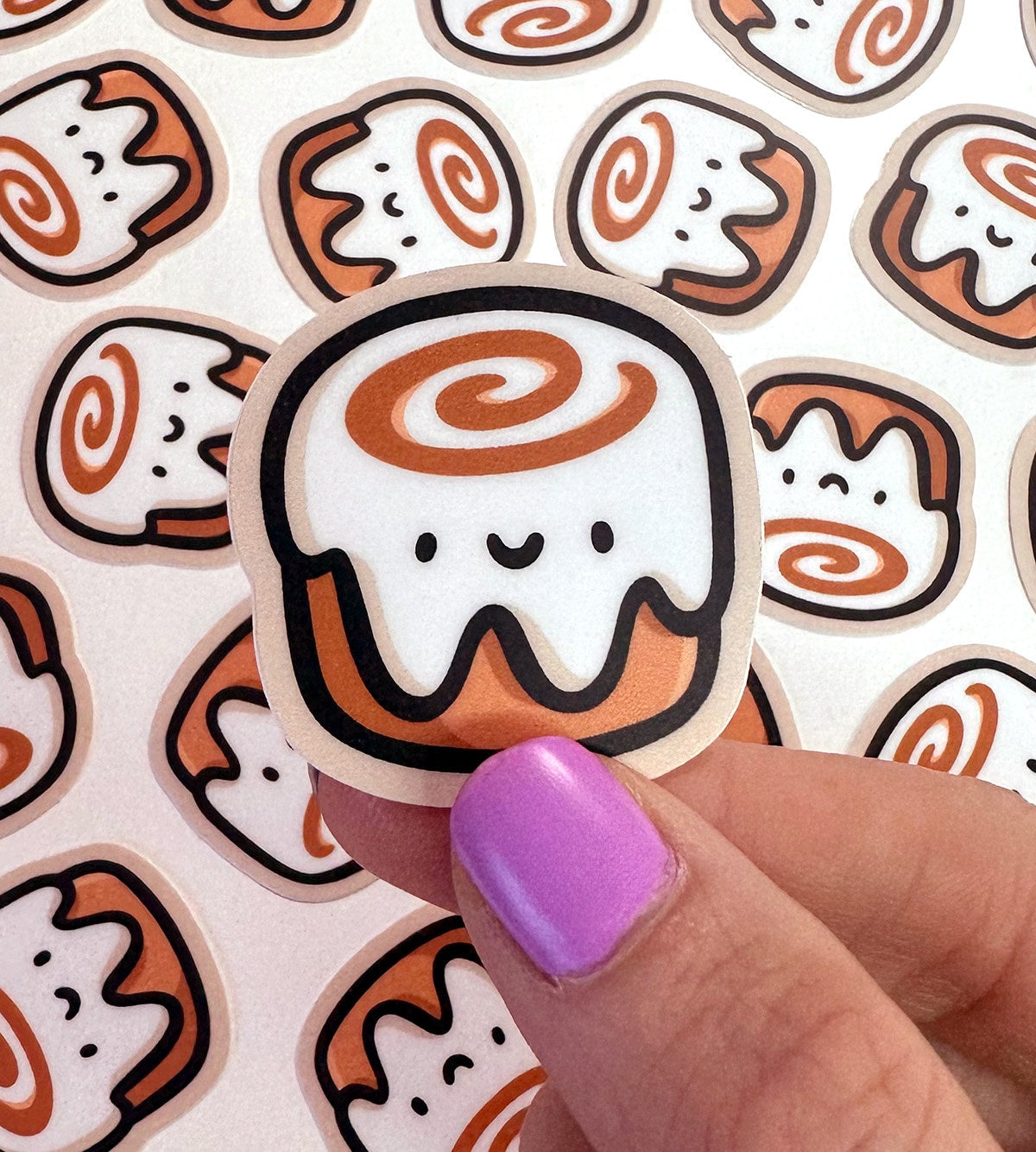 Cinnamon Roll Mini Sticker