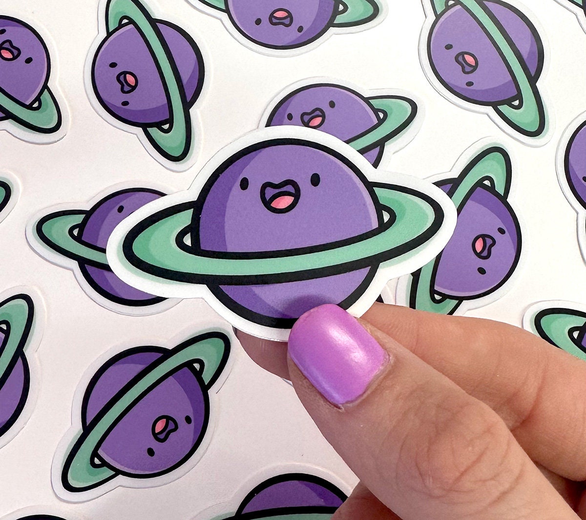Saturn Mini Sticker