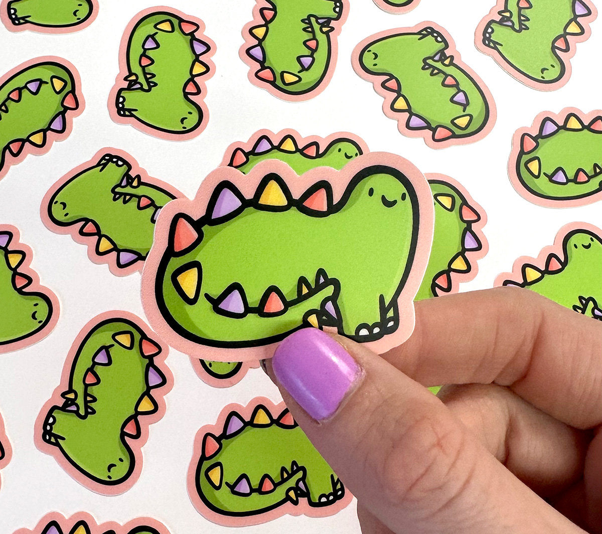 Stegosaurus Mini Sticker