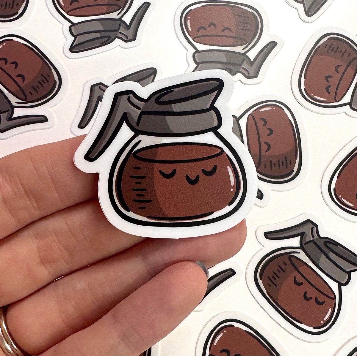 Coffee Pot Mini Sticker