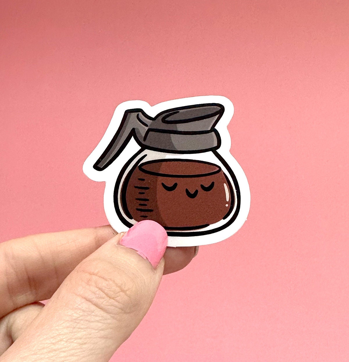 Coffee Pot Mini Sticker
