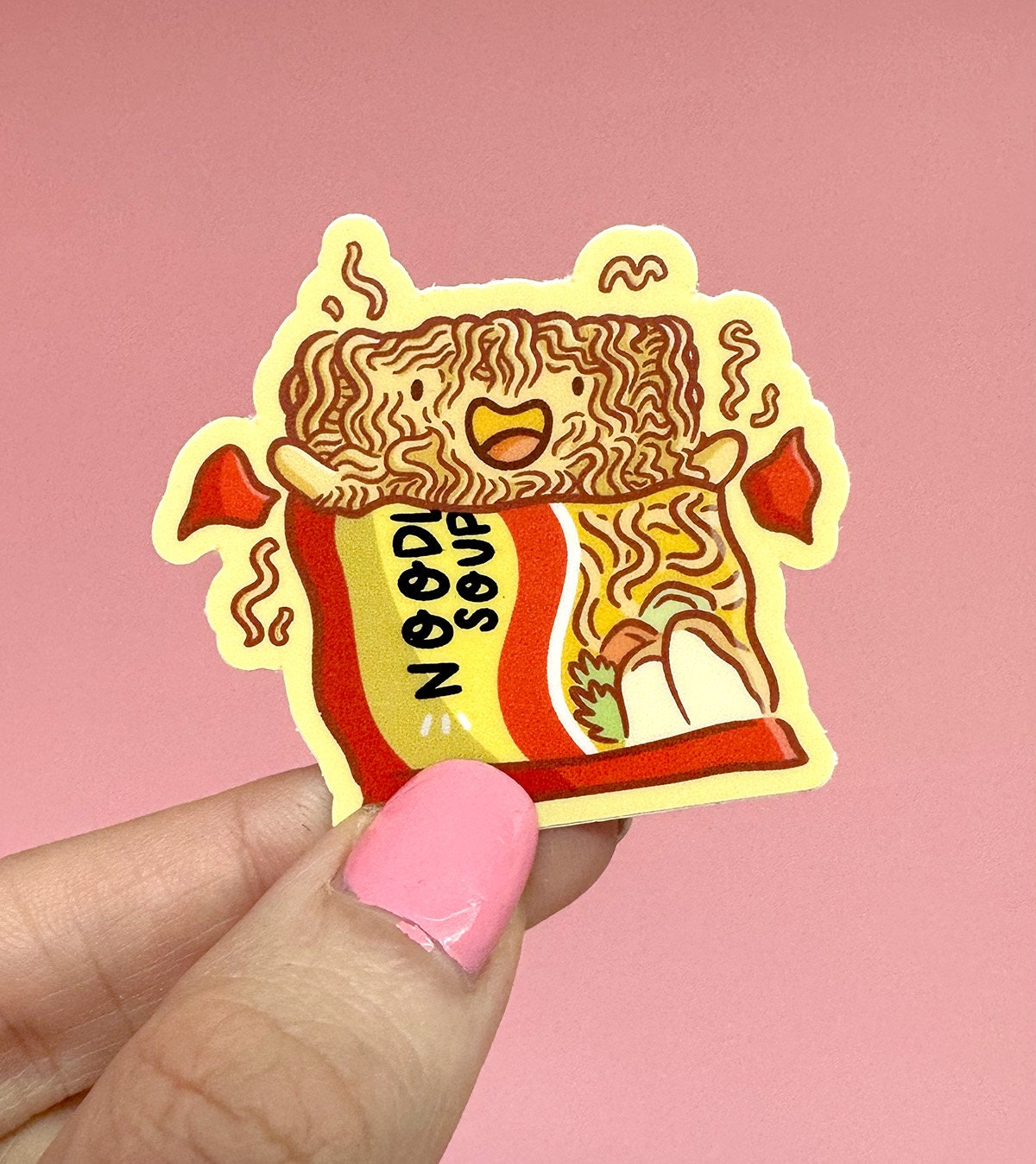 Instant Ramen Mini Sticker