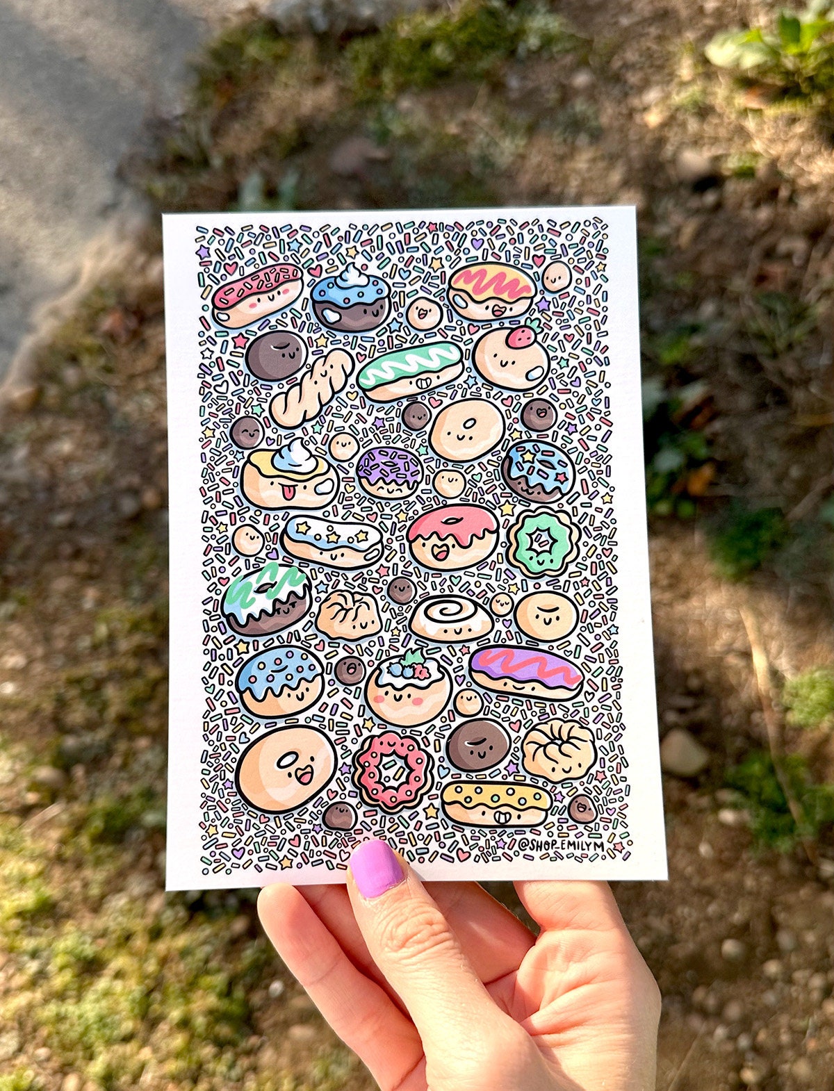 Donuts Print