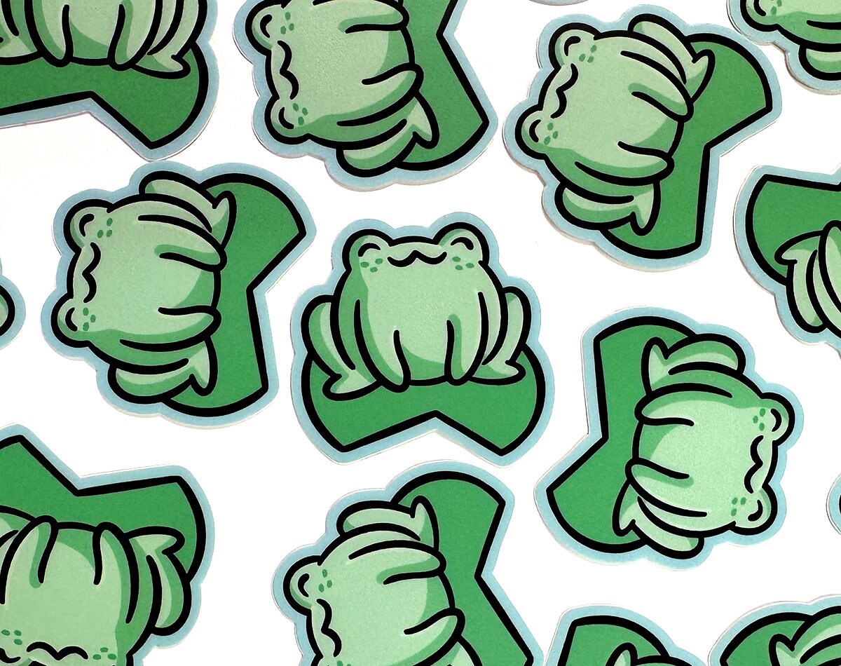 Froggy Mini Sticker