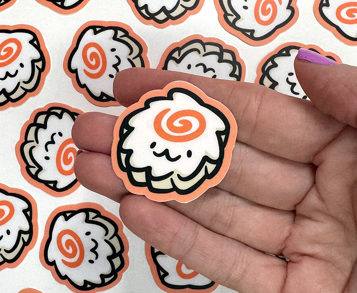 Narutomaki Fish Cake Mini Sticker