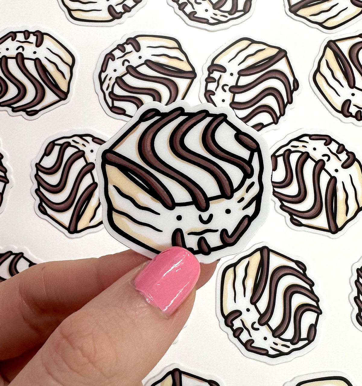 Zebra Treat Mini Sticker