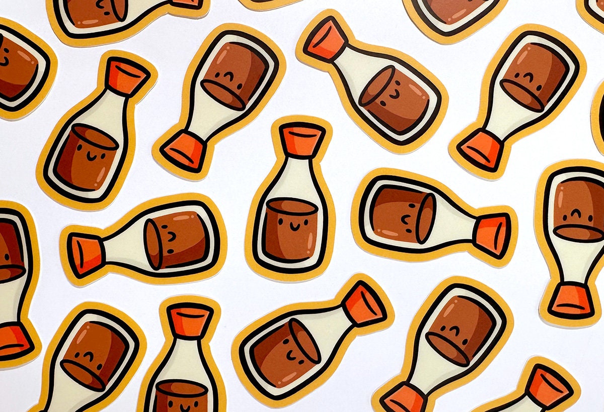 Soy Sauce Mini Sticker