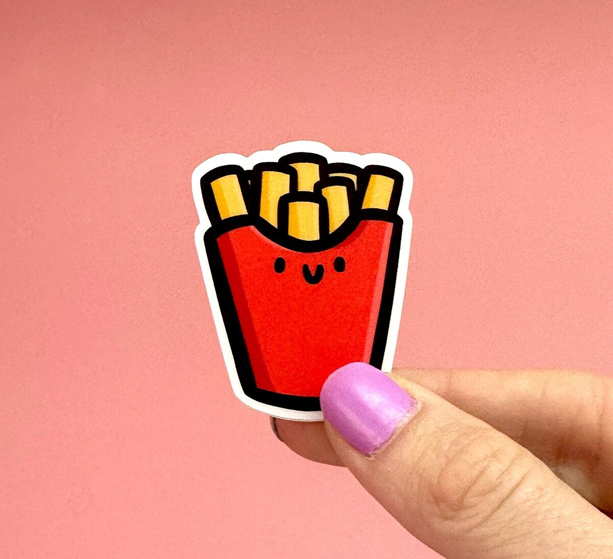 French Fries Mini Sticker