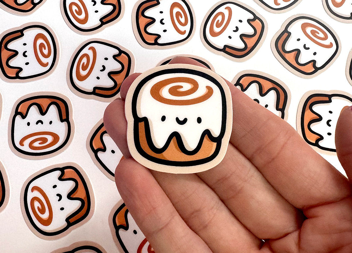 Cinnamon Roll Mini Sticker