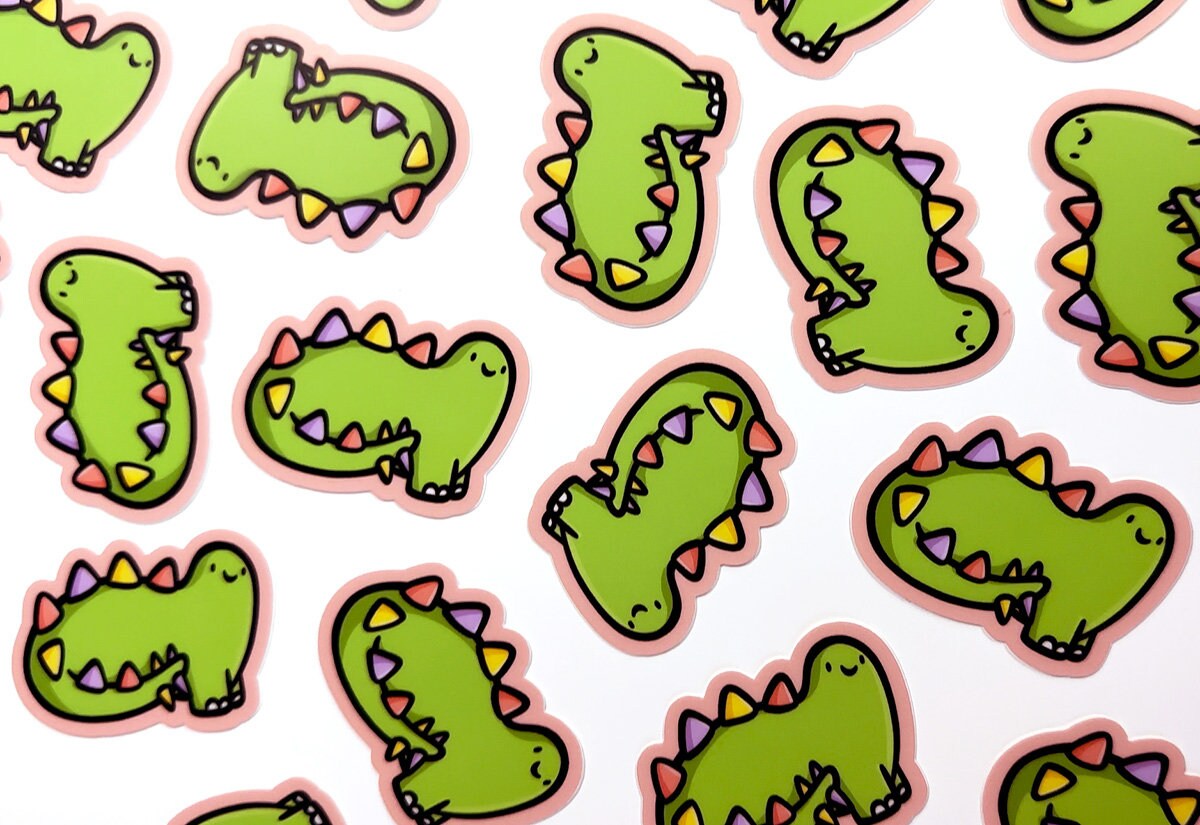 Stegosaurus Mini Sticker