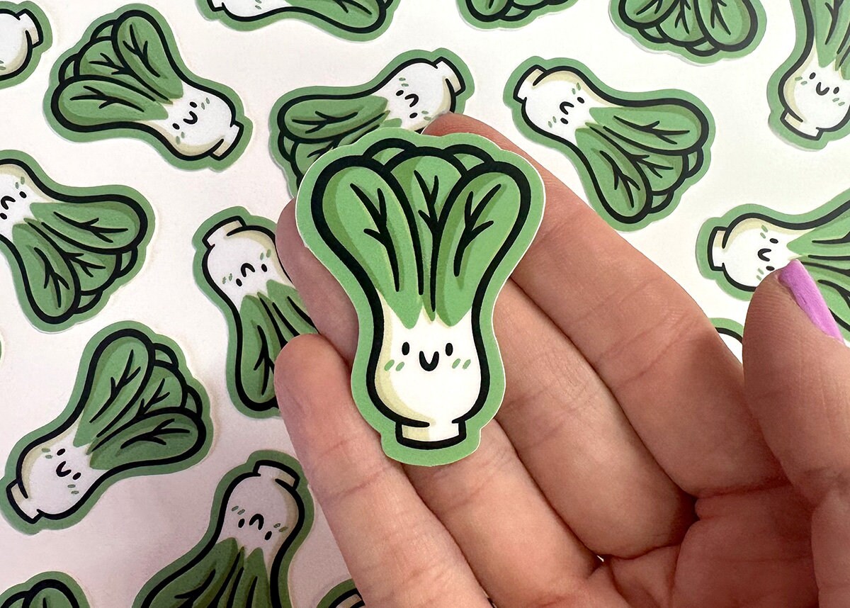 Bok Choy Mini Sticker