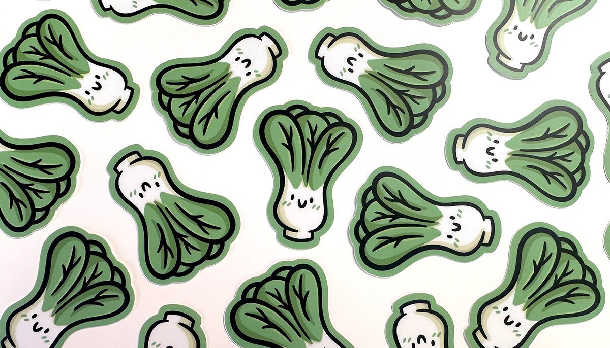 Bok Choy Mini Sticker