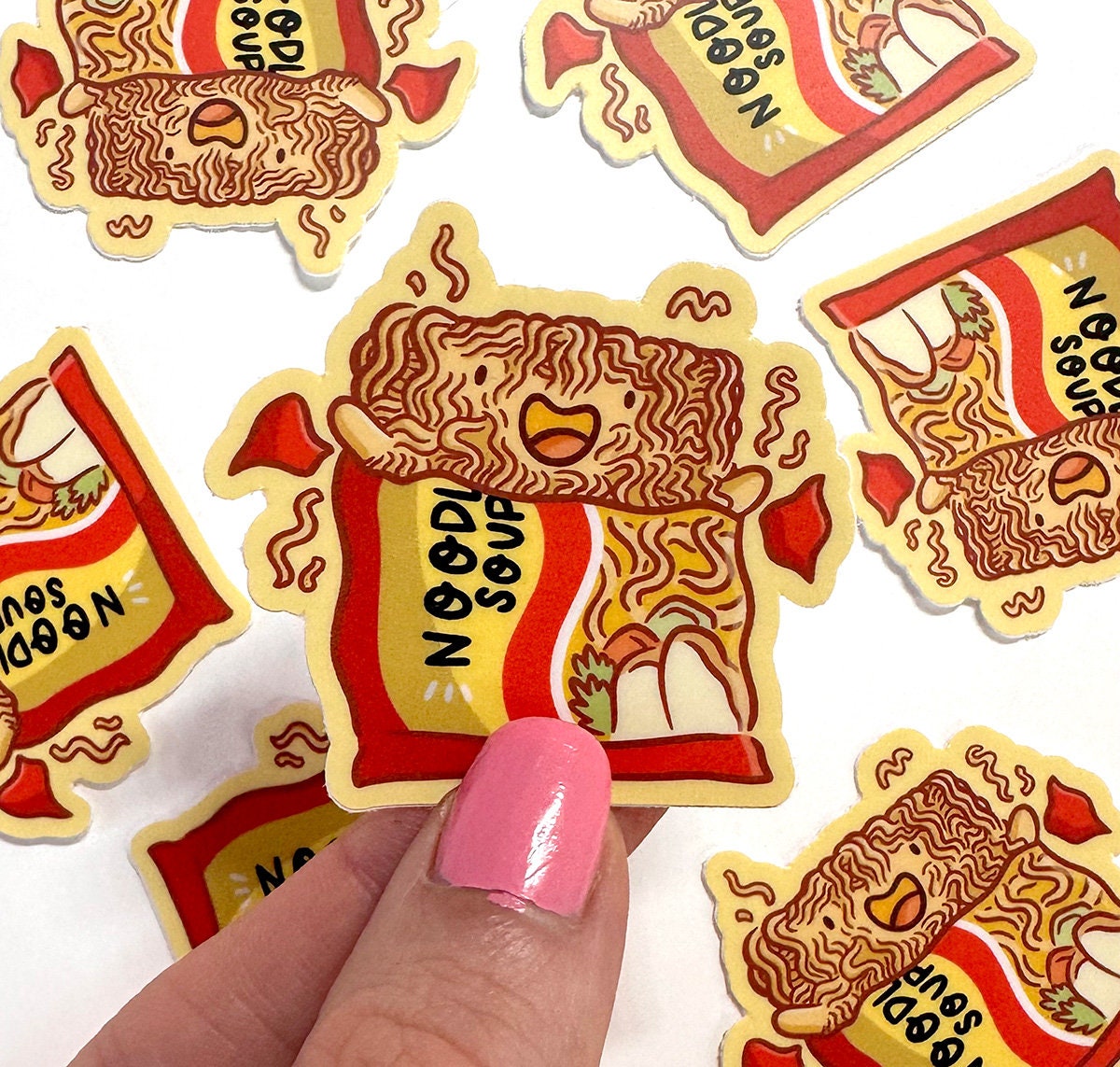 Instant Ramen Mini Sticker