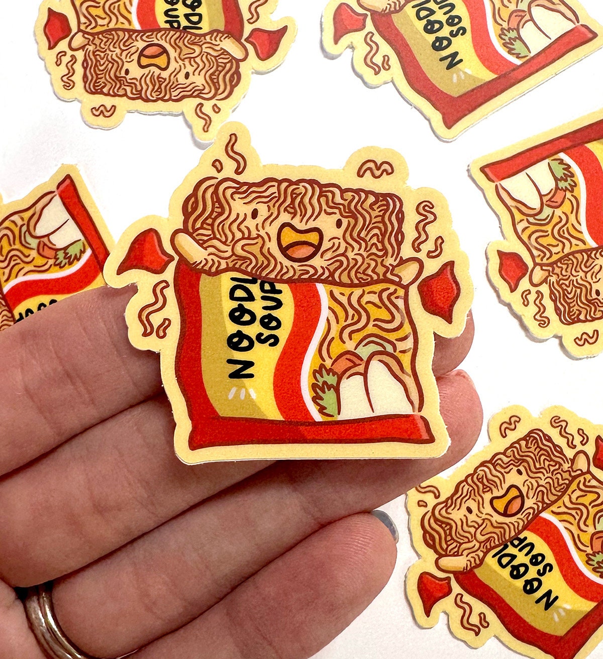 Instant Ramen Mini Sticker