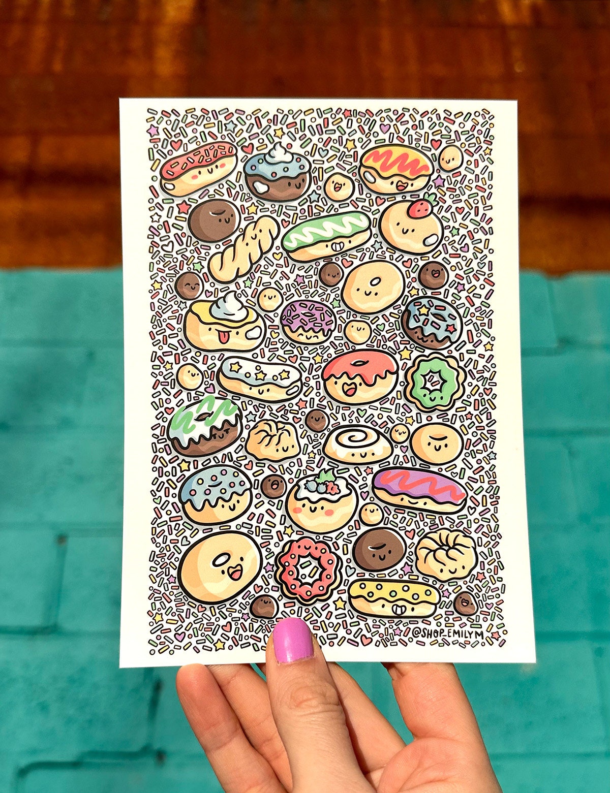 Donuts Print