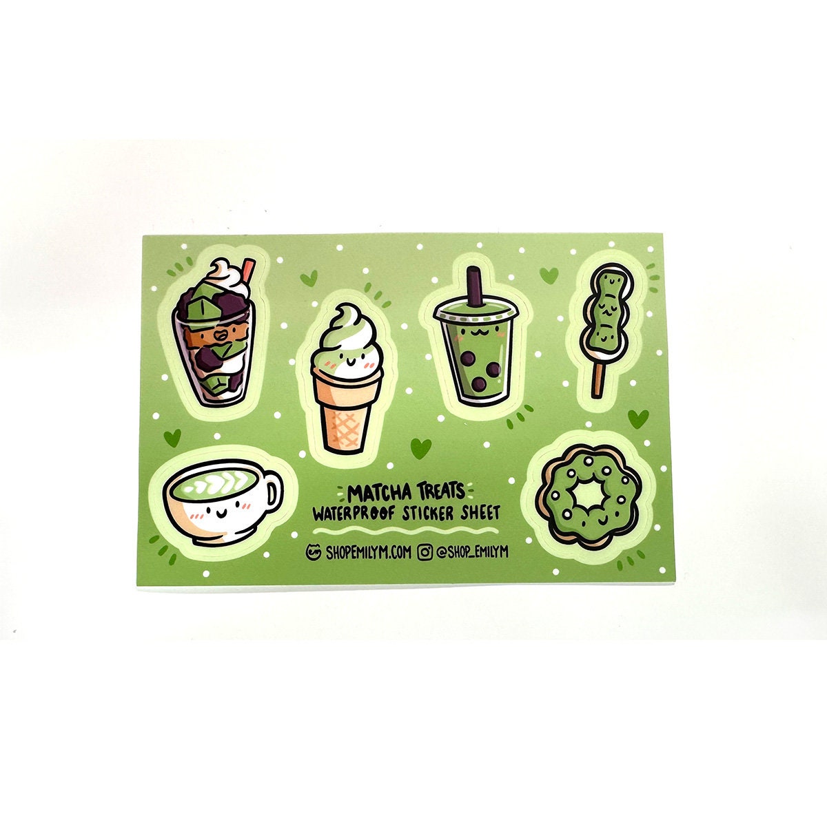 Matcha Treats Sticker Sheet