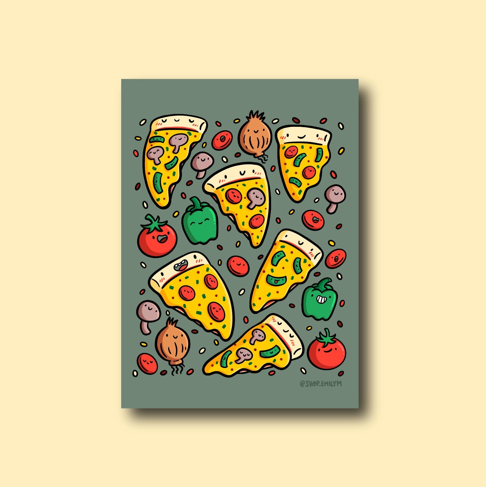 Pizza Party Print
