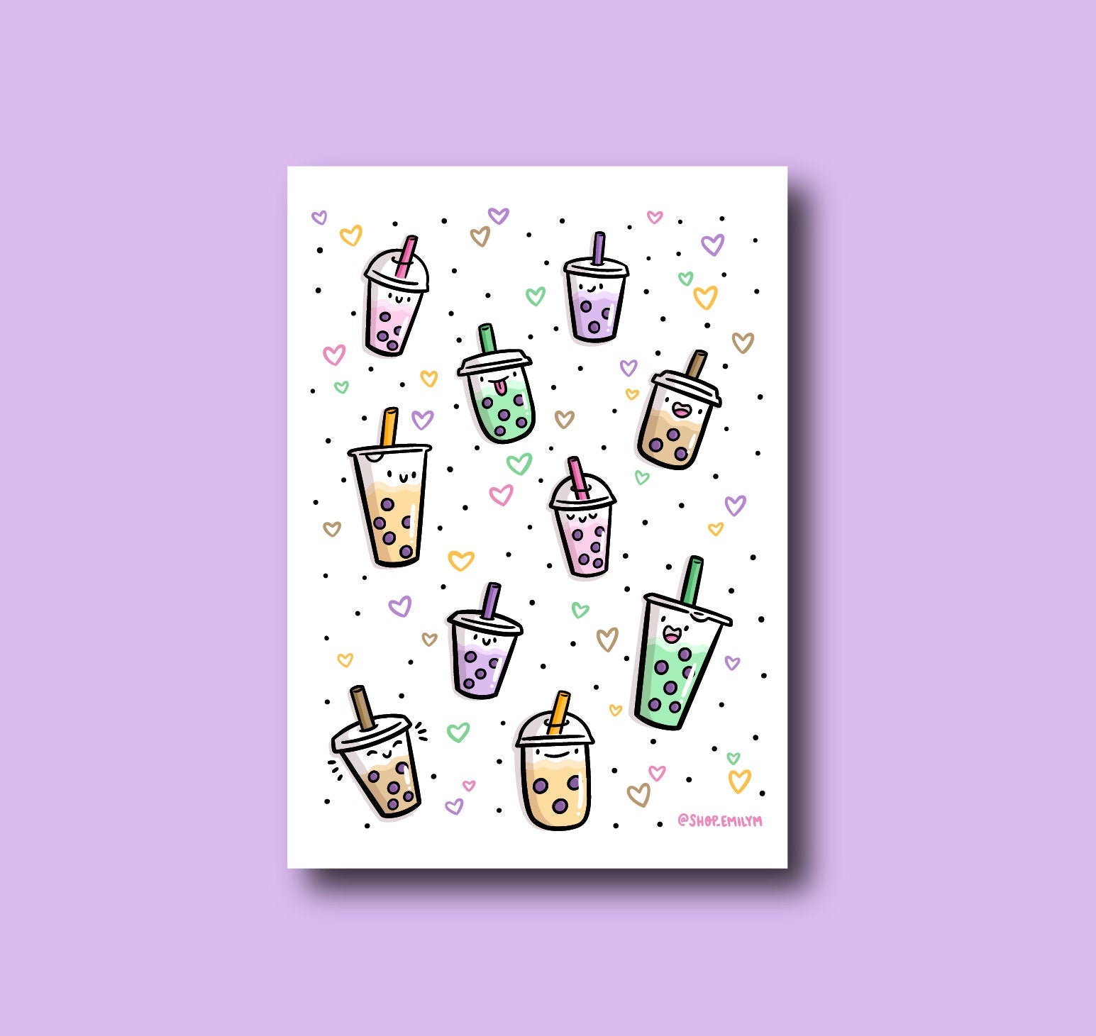 Bubble Tea Print