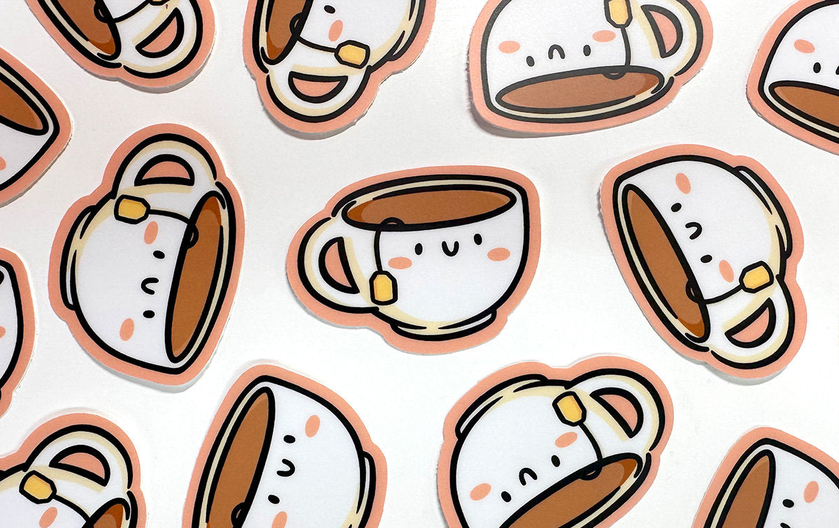 Teacup Mini Sticker