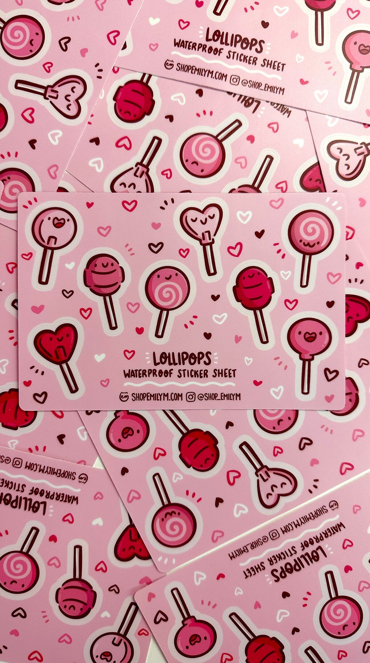 Lollipops Sticker Sheet