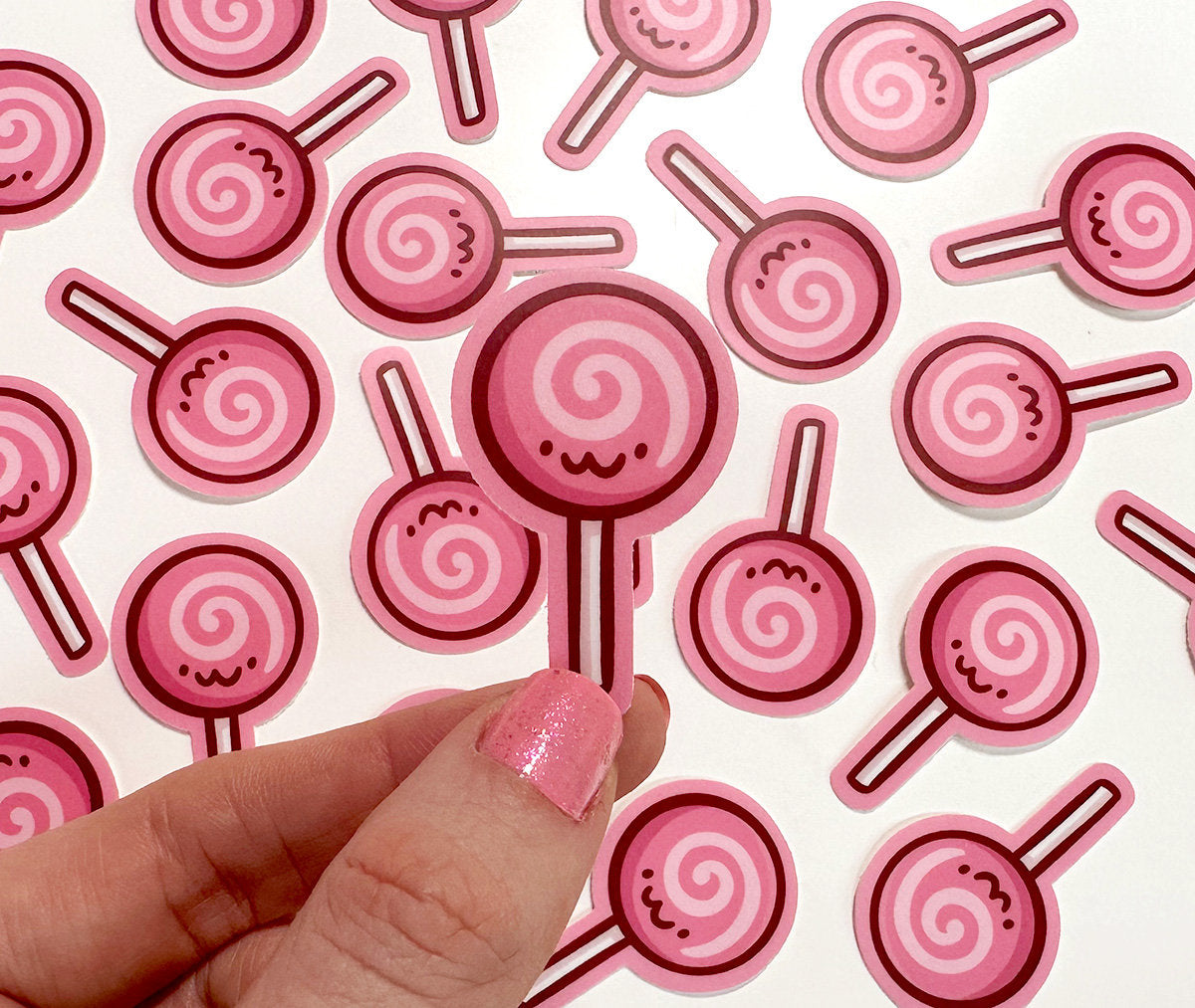 Swirl Lollipop Mini Sticker