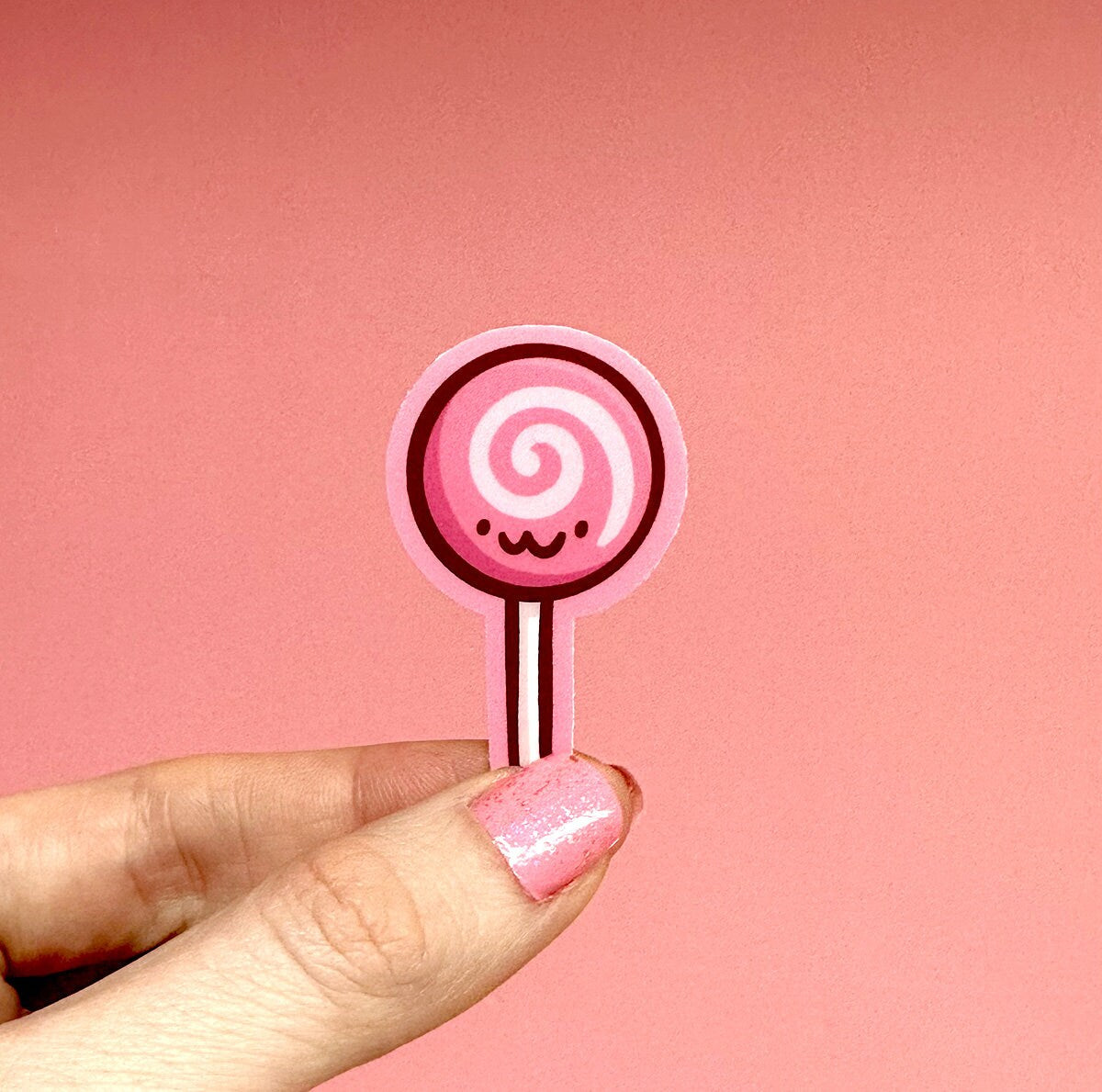 Swirl Lollipop Mini Sticker