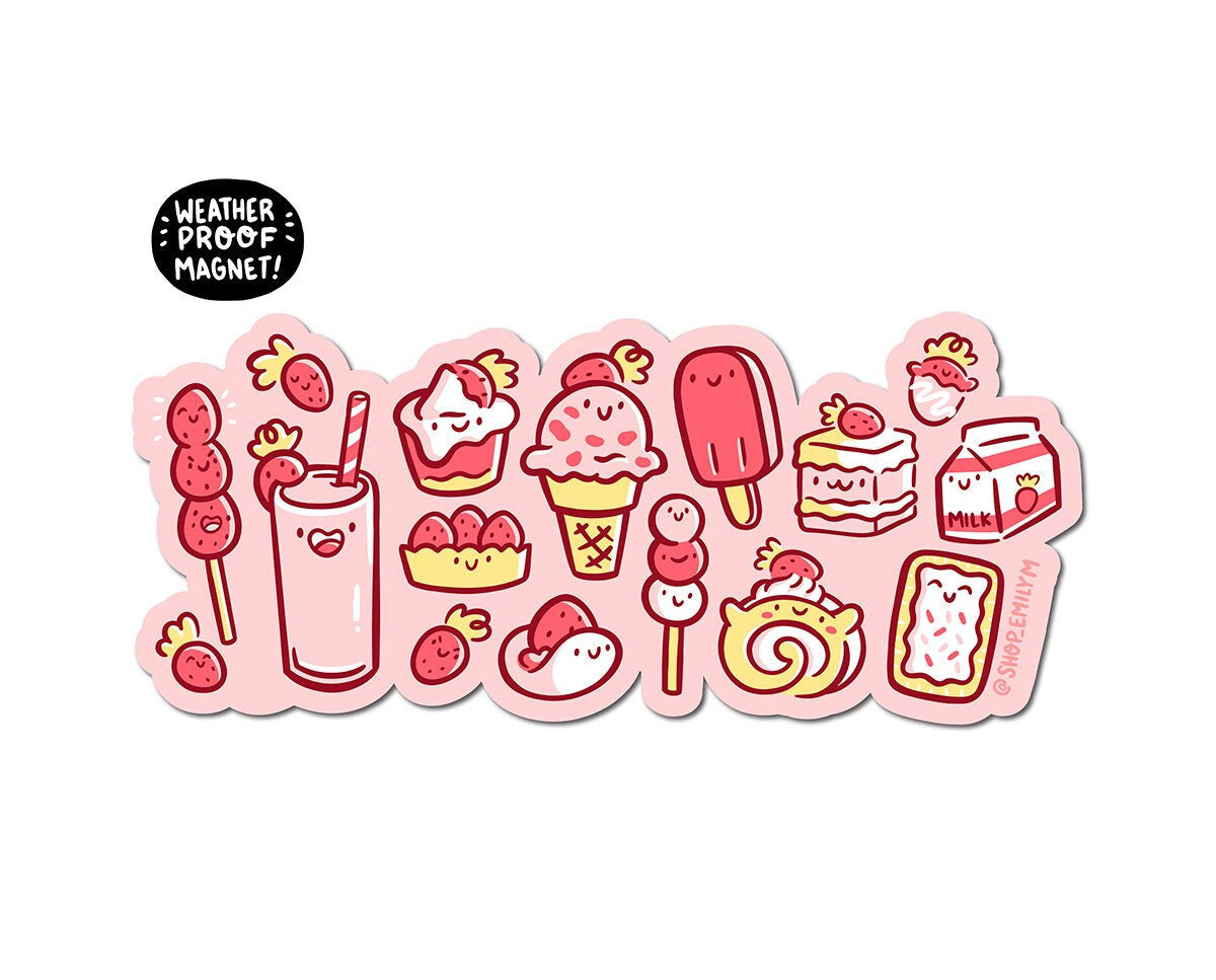 Strawberry Treats Magnet