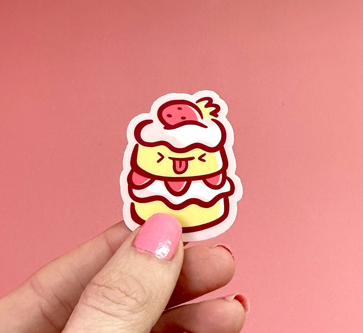 Strawberry Shortcake Mini Sticker