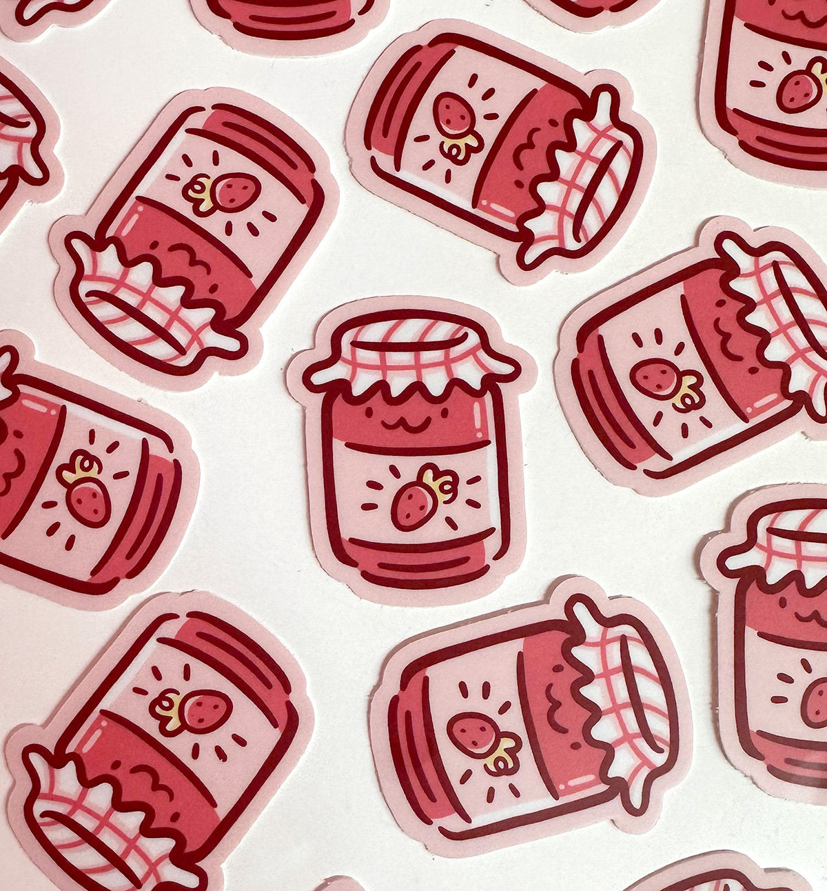 Strawberry Jam Mini Sticker