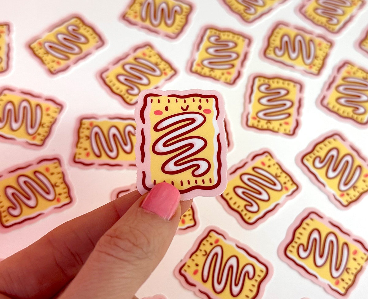Strawberry Strudel Mini Sticker