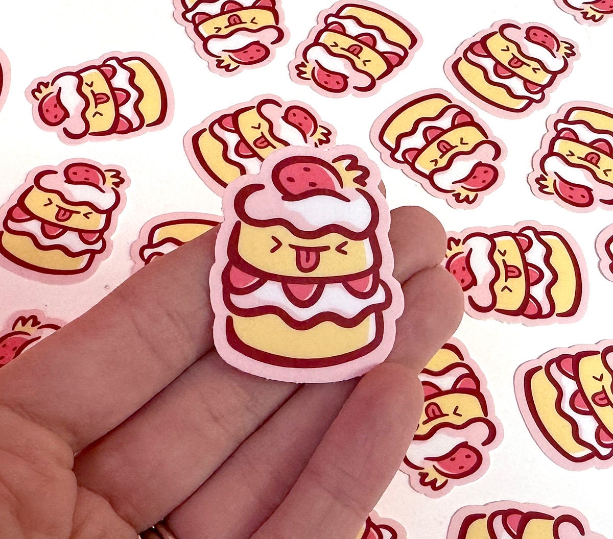 Strawberry Shortcake Mini Sticker