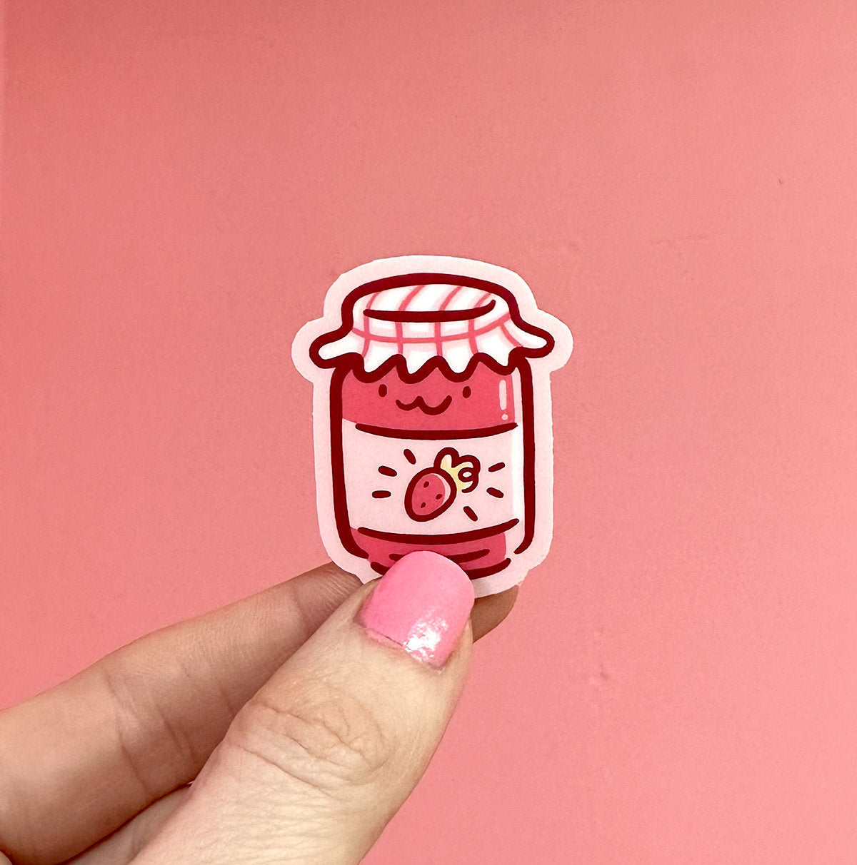 Strawberry Jam Mini Sticker