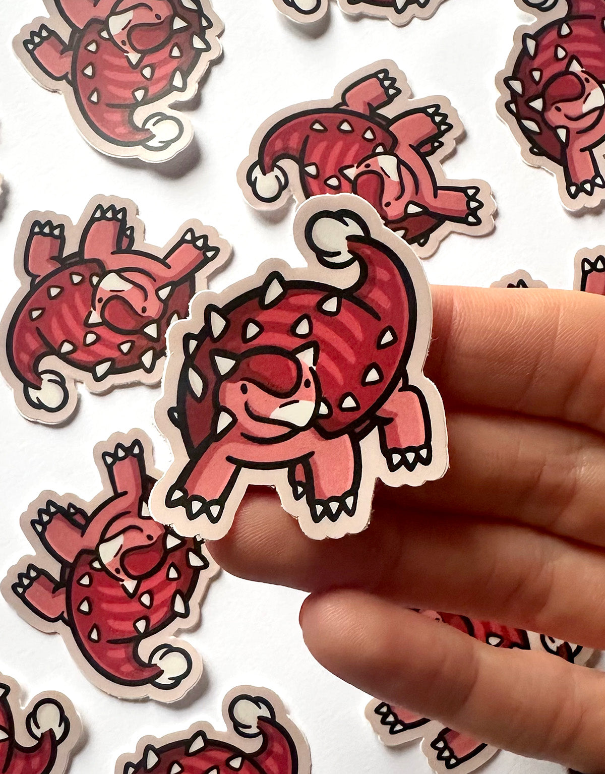 Ankylosaurus Mini Sticker