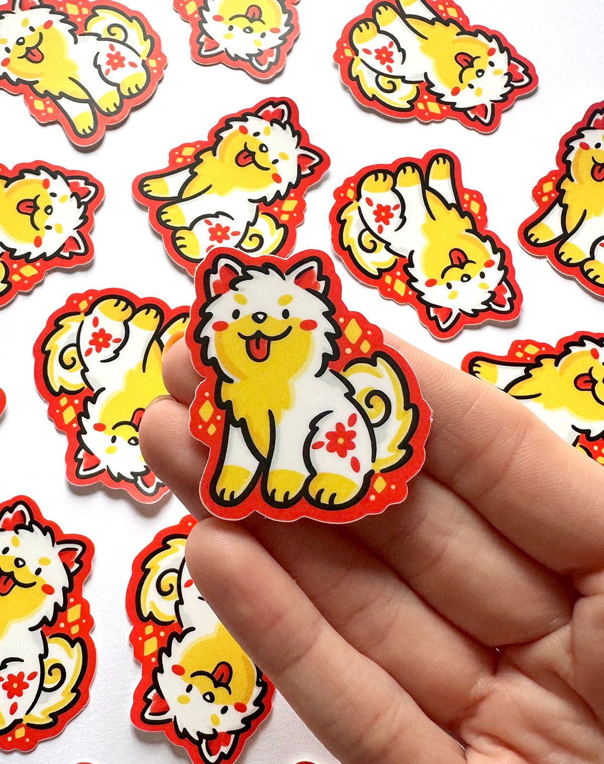 Dog Zodiac Mini Sticker