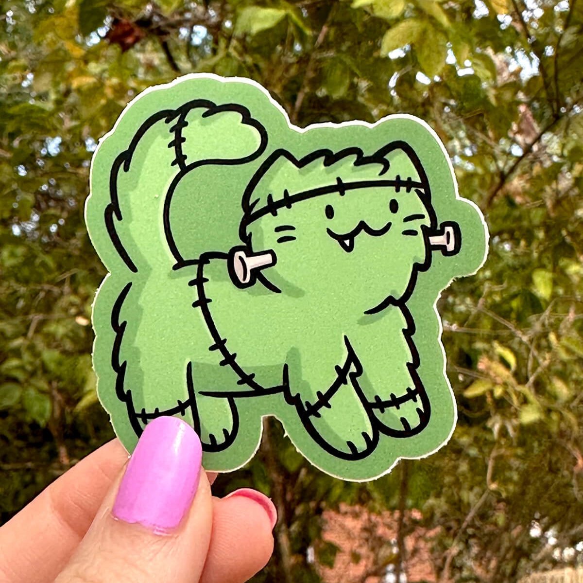 Monster Cat Sticker