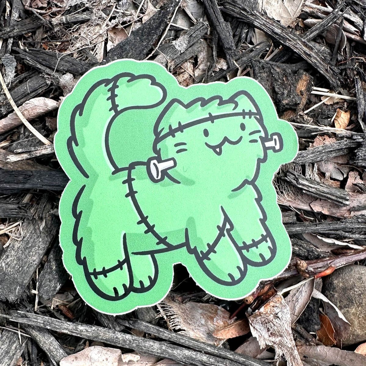 Monster Cat Sticker