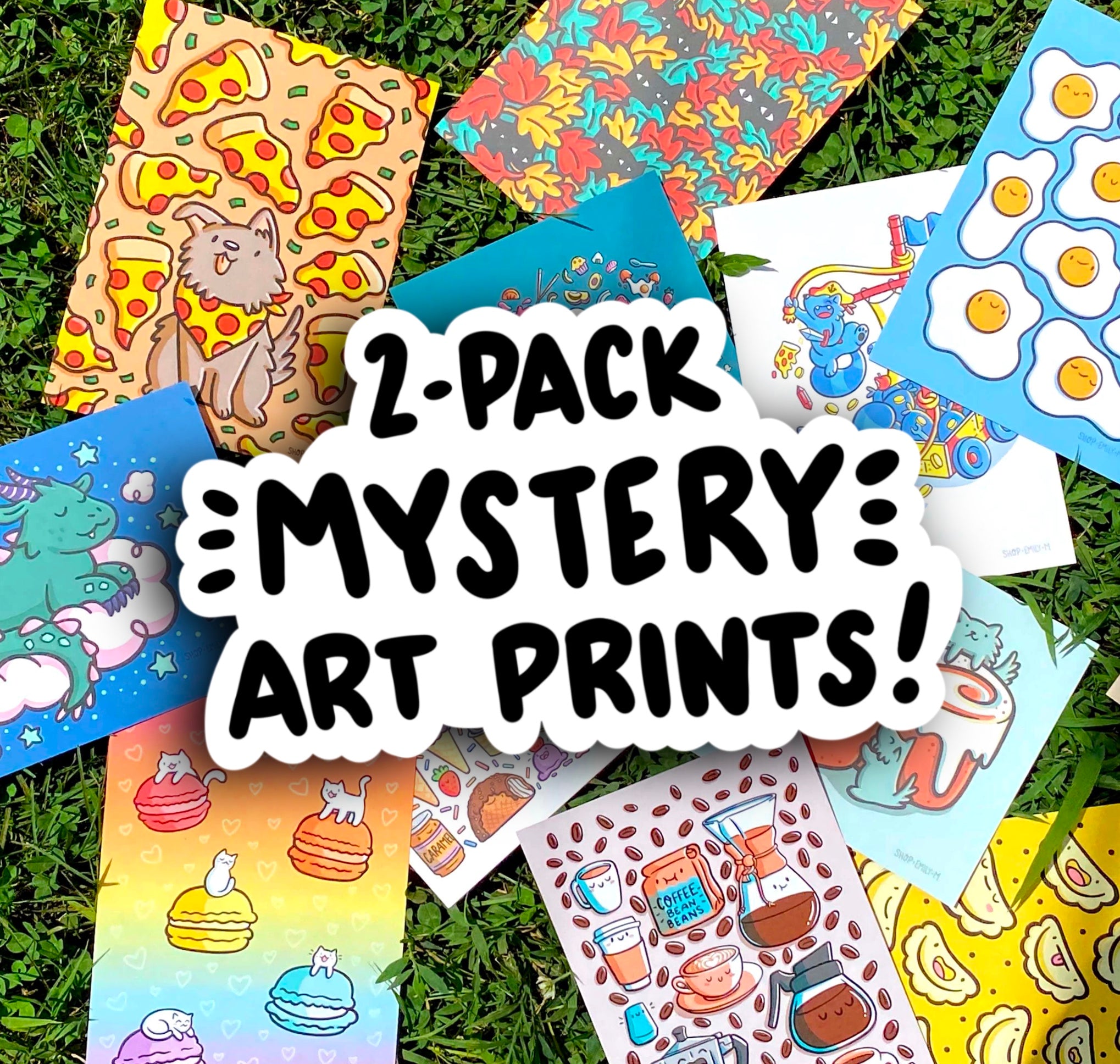 Mystery ART PRINT  2-Pack!