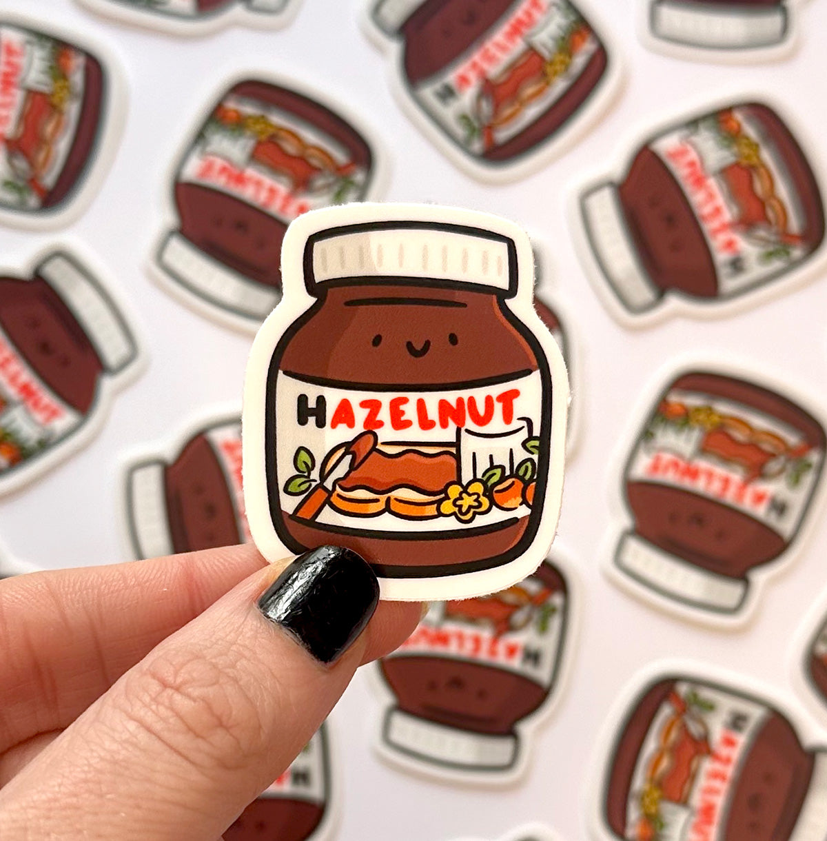 Hazelnut Spread Mini Sticker