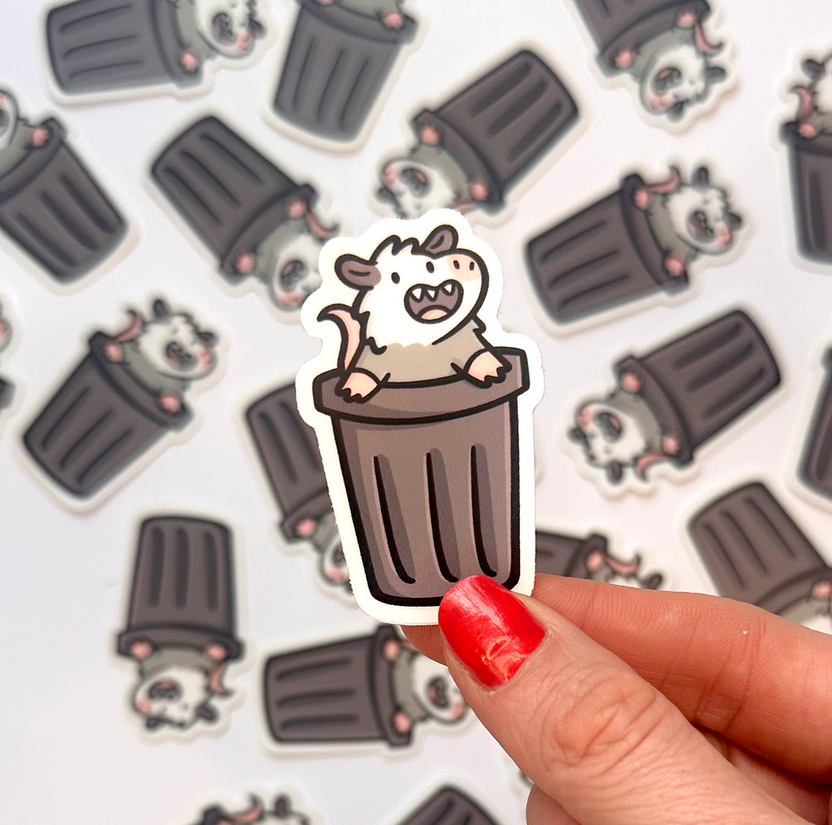Opossum Mini Sticker