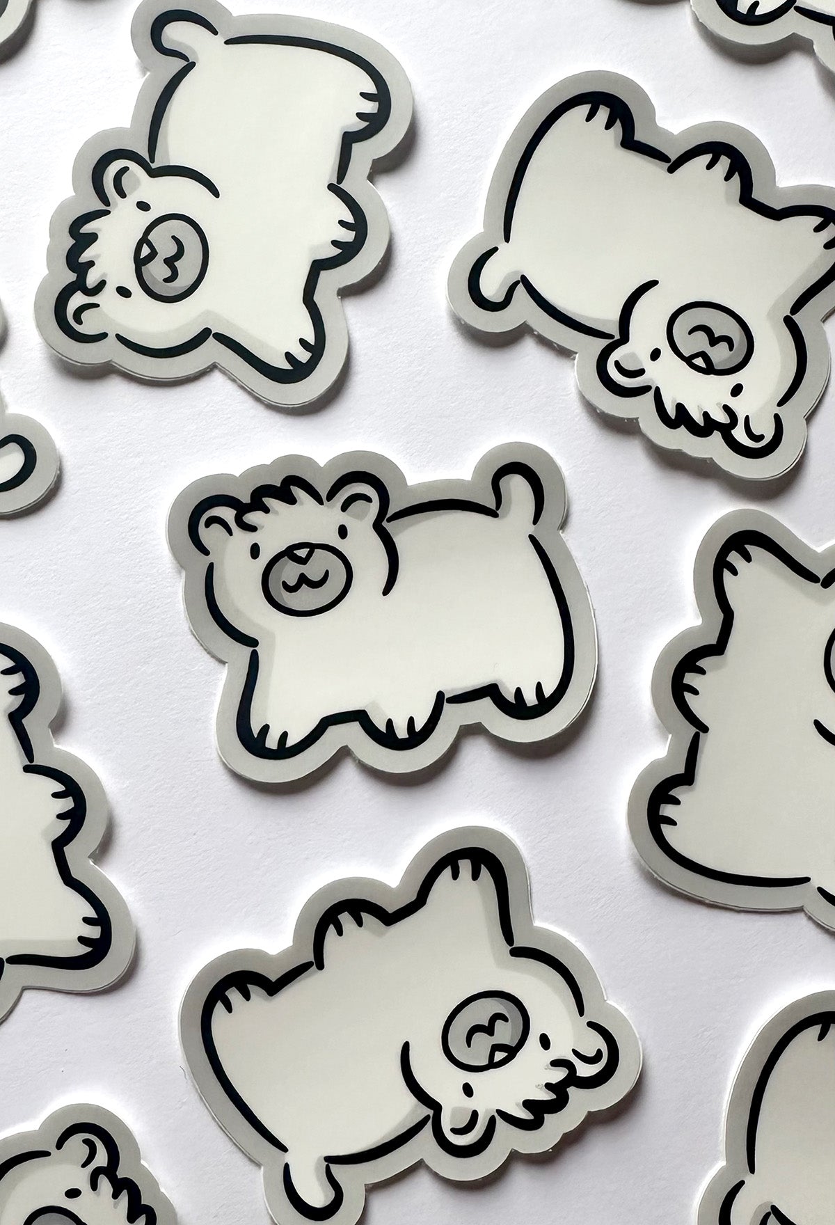 Polar Bear Mini Sticker