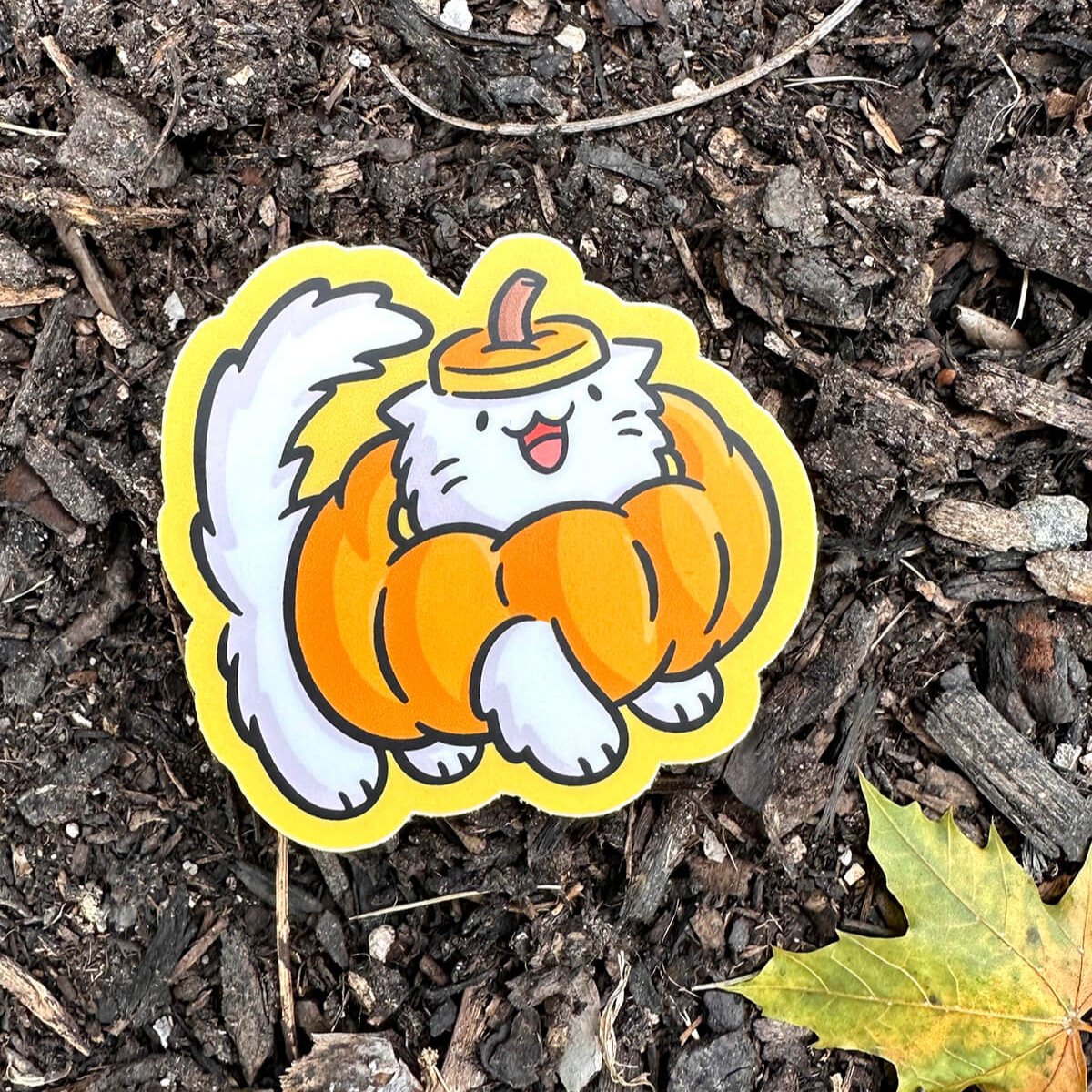 Halloween Cats Sticker Pack