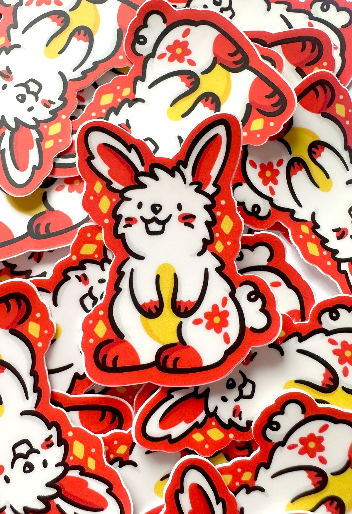 Rabbit Zodiac Mini Sticker
