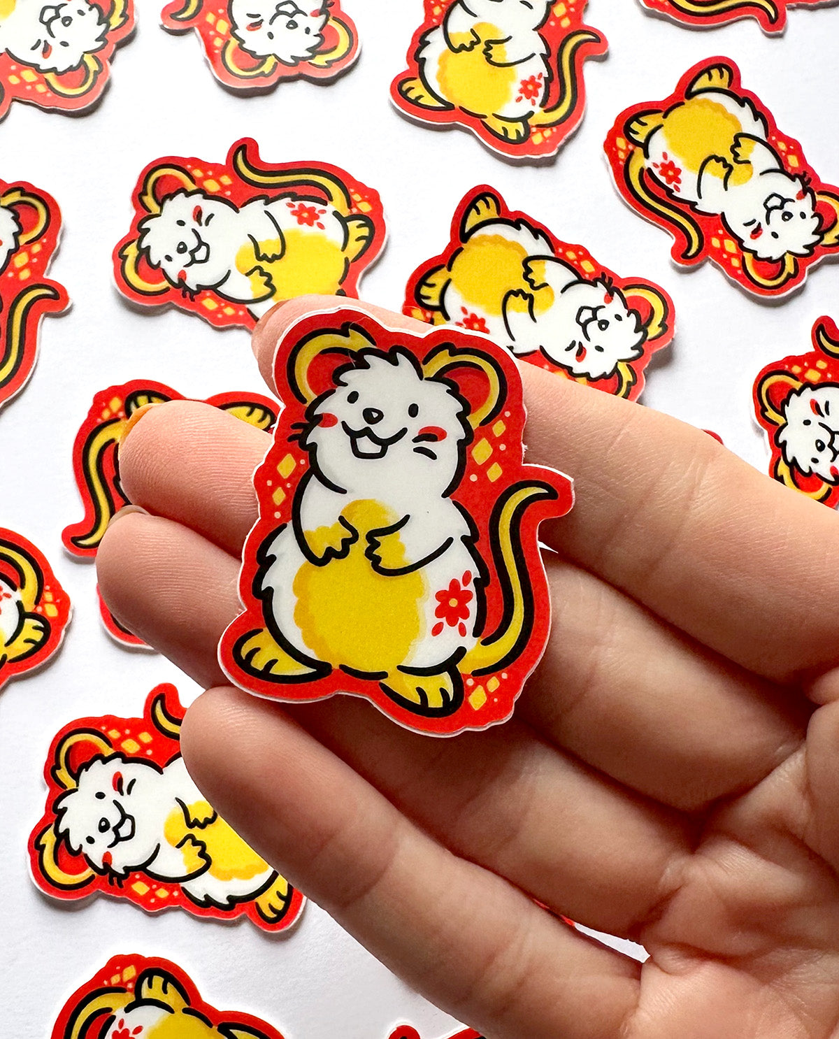 Rat Zodiac Mini Sticker