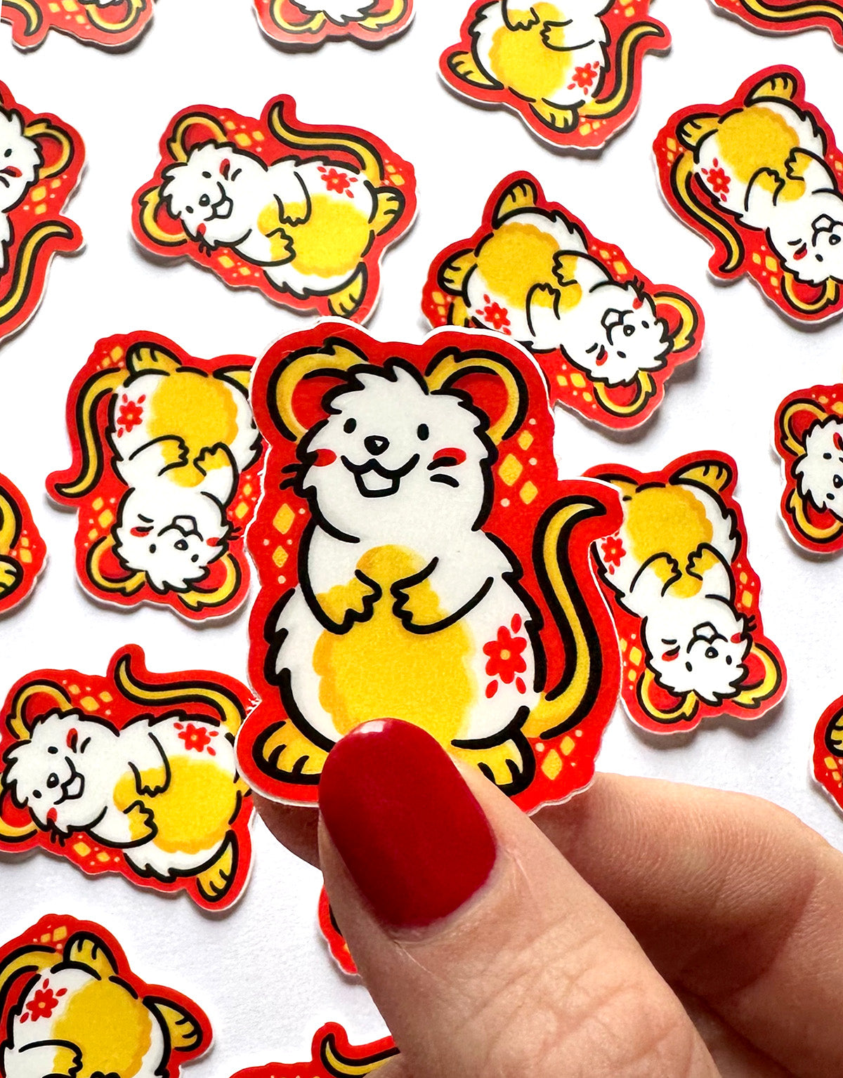 Rat Zodiac Mini Sticker