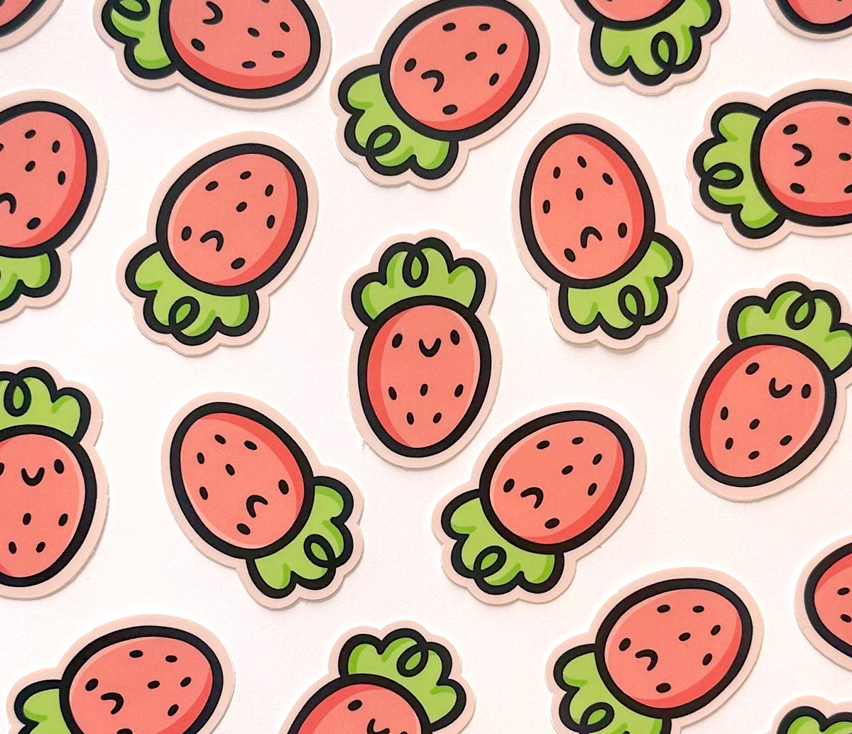 Strawberry Mini Sticker