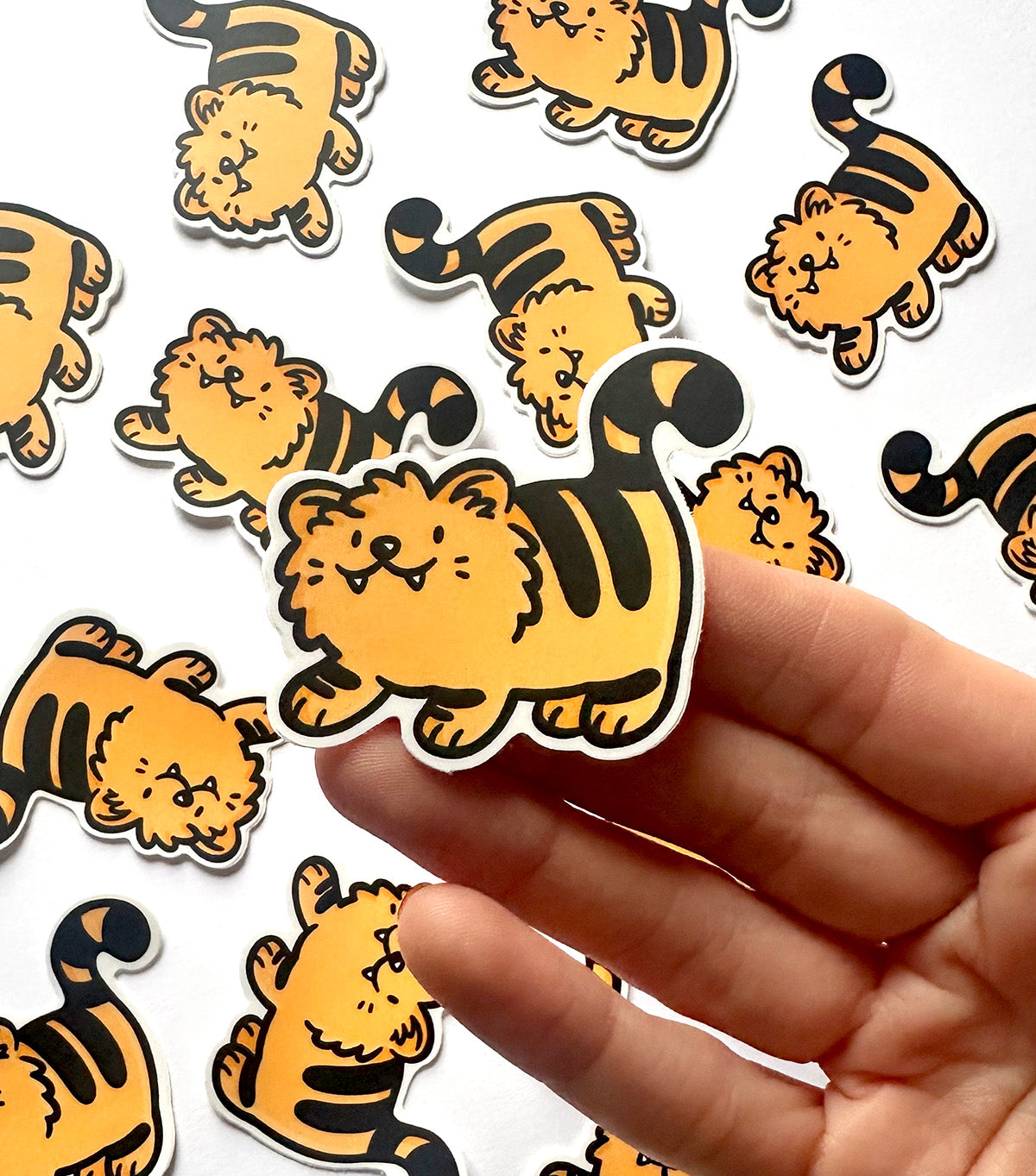 Tiger Mini Sticker