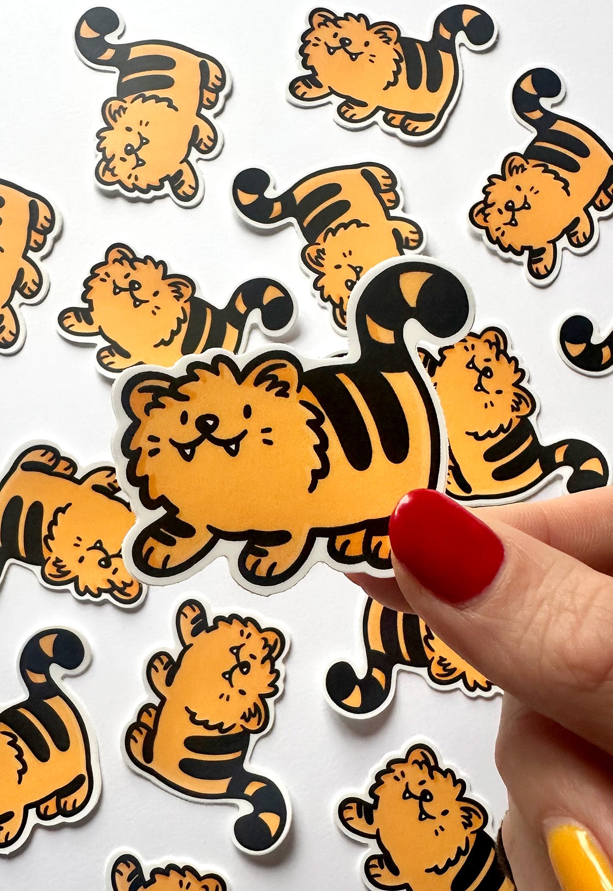 Tiger Mini Sticker