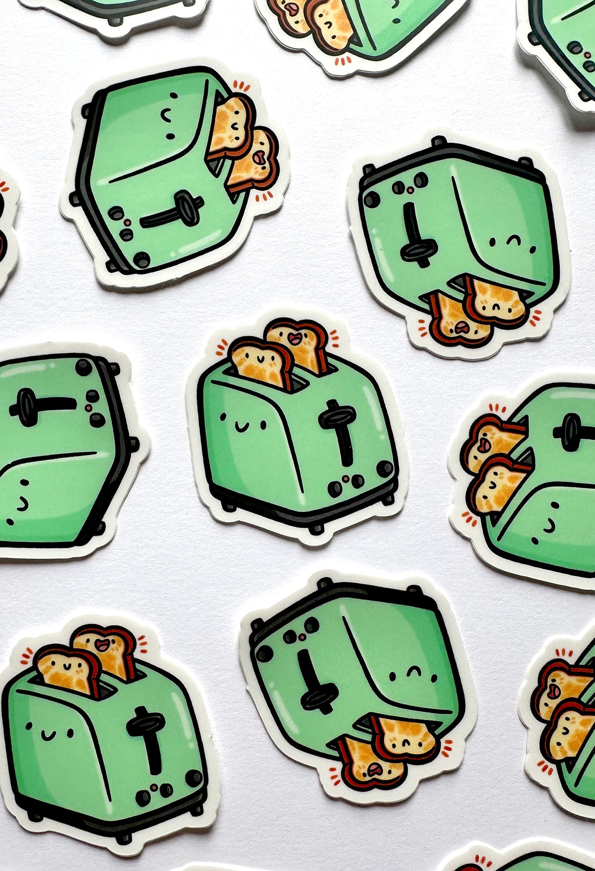 Toaster Mini Sticker